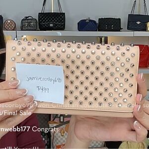 Christian Louboutin Pink Gradient Tote